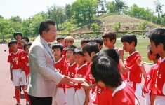 전남지구 JC 친선 체육대회 연예인축구단 영광방문