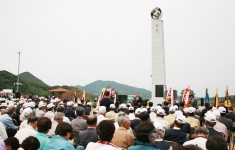 참전유공자 기념탑 제막식