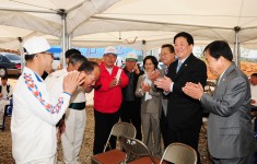 제48회 전남도민체전 영광군선수단 격려