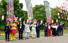 영광 불갑산 상사화축제 사랑의 연줄 드리우기