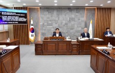 2019년 제243회 영광군의회 임시회 예산결산위원회 제1차 회의