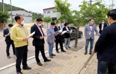 영광군 공유재산 관리 계획(안) 현장 방문